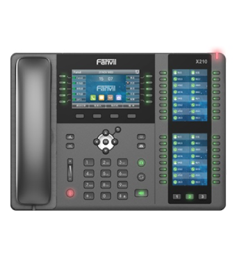Reception Handset X210, 106 dss keys